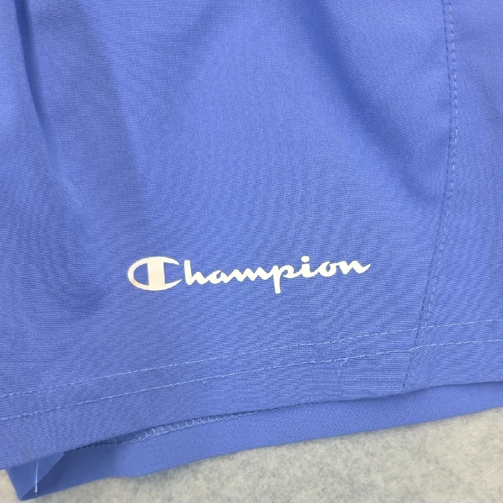 Champion Blue Athletic Running Shorts Lightweight Performance Activewear Size 10